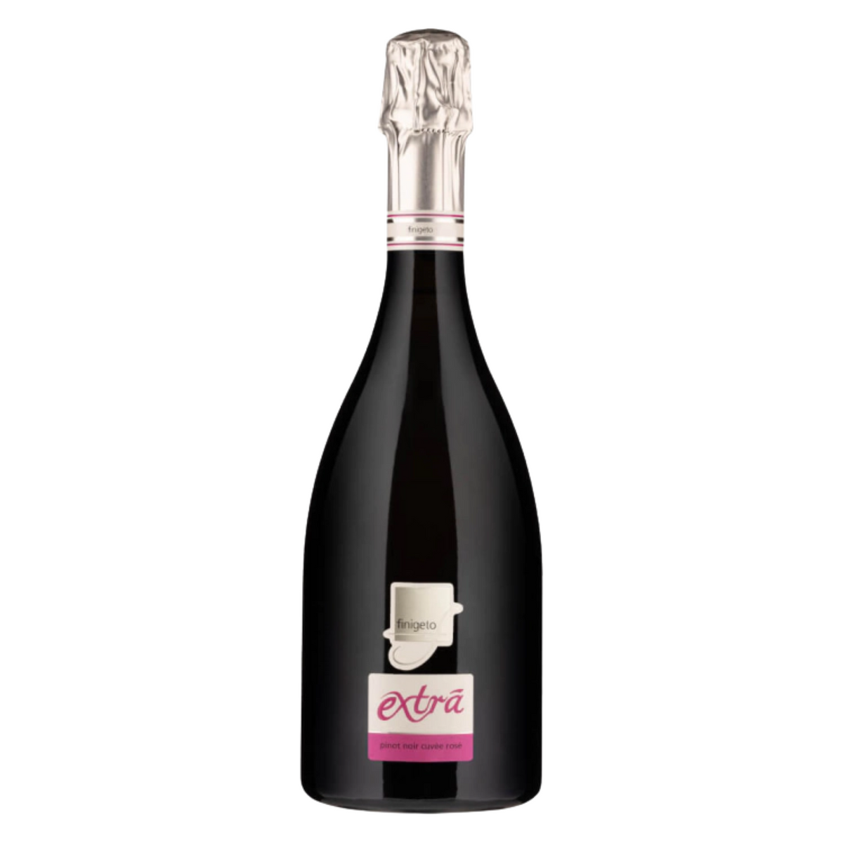 Bottiglia di Extrà Rosé Spumante Extra Dry - Finigeto