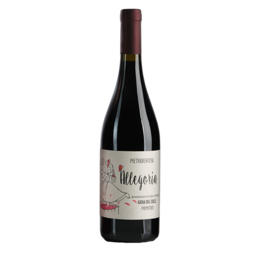 Bottiglia di Allegoria Gioia del Colle Primitivo DOC Bio - Pietraventosa