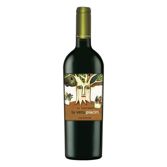 Bottiglia di Lu Veru Piaciri Etna Rosso DOC - Al-Cantàra