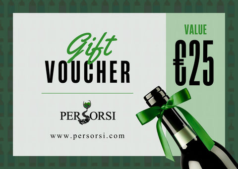 🍇 Gift Voucher da 25€ – Il regalo perfetto per ogni wine lover!