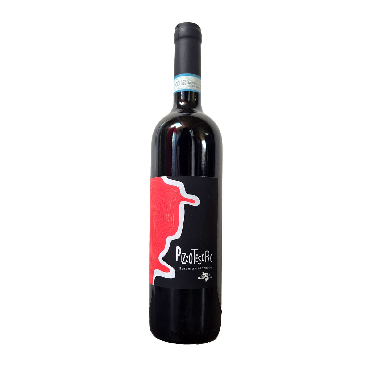Bottiglia di Pizzo Tesoro Barbera del Sannio DOP - Cerzasauro