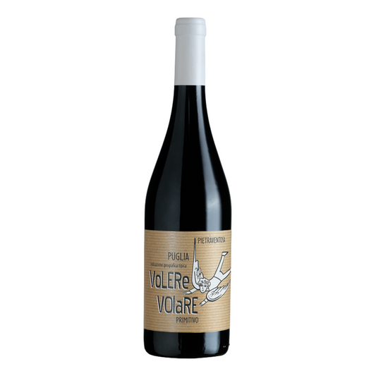 Bottiglia di Volere Volare Primitivo Puglia IGT Bio - Pietraventosa