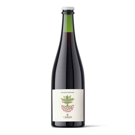 Bottiglia di A Càpo Sòtta Aglianico Frizzante Bio - Il Torchio