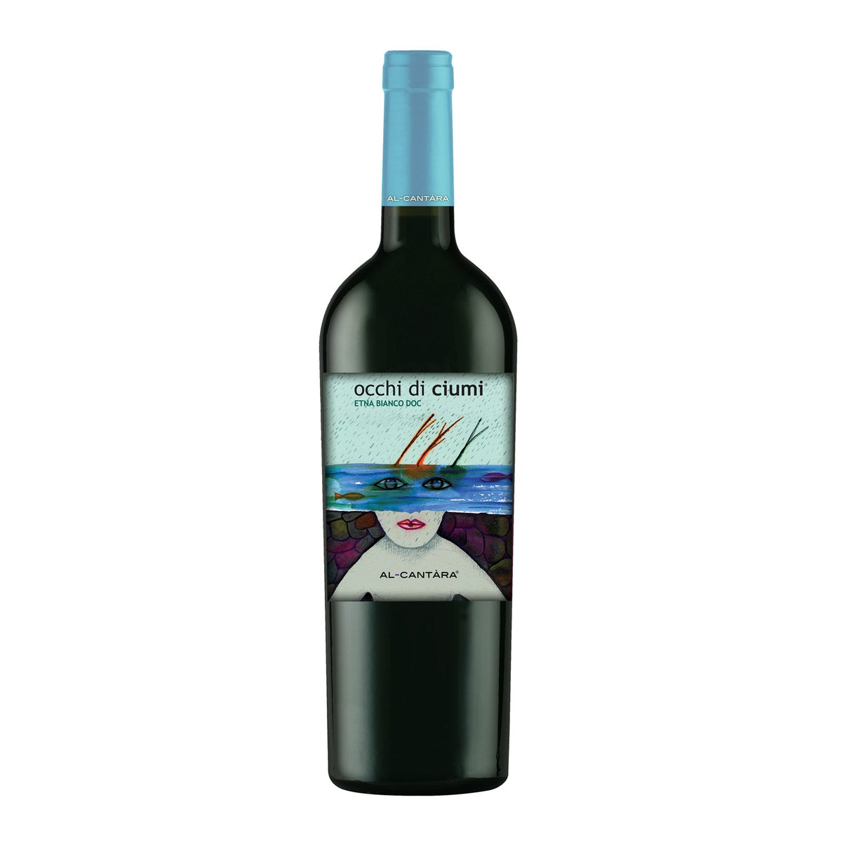 Bottiglia di Occhi di Ciumi Etna Bianco DOC - Al-Cantàra