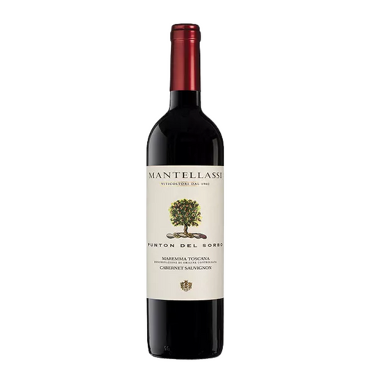 Bottiglia di Punton del Sorbo Cabernet Sauvignon Maremma Toscana DOC - Mantellassi