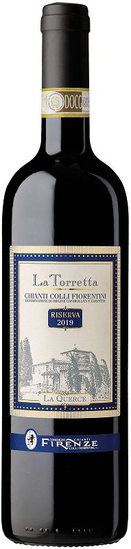Bottiglia di La Torretta Chianti Colli Fiorentini DOCG Riserva - La Querce