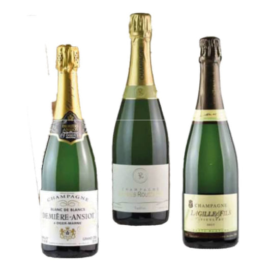 Tris Champagne - Box legno