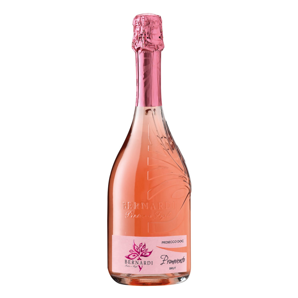 Bottiglia di Primovento Prosecco DOC Rosé Brut - Bernardi