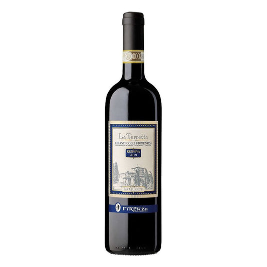 Bottiglia di La Torretta Chianti Colli Fiorentini DOCG Riserva - La Querce