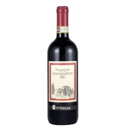 Bottiglia di Sorrettole Chianti Colli Fiorentini DOCG Bio - La Querce